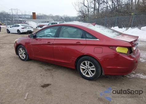 2013 Hyundai Sonata Gls из США, поврежденный, VIN 5NPEB4AC5DH688599
